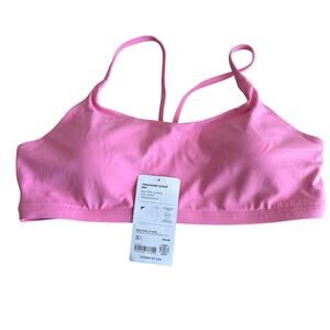 Athleta Transcend Scoop Sports Bra A-C Pink XL
